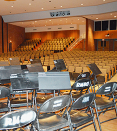 Full view of an auditorium